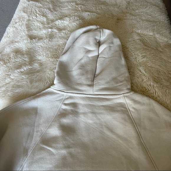 H&M Conscious Collection Taupe Oversized sweatshirt long Hoodie Dress - Picture 16 of 16